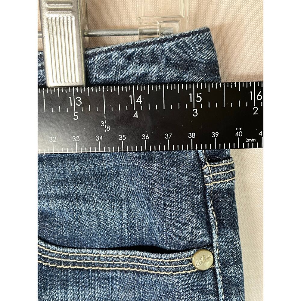 WHBM Blanc boot cut jeans, size OS, EUC - Picture 6 of 8